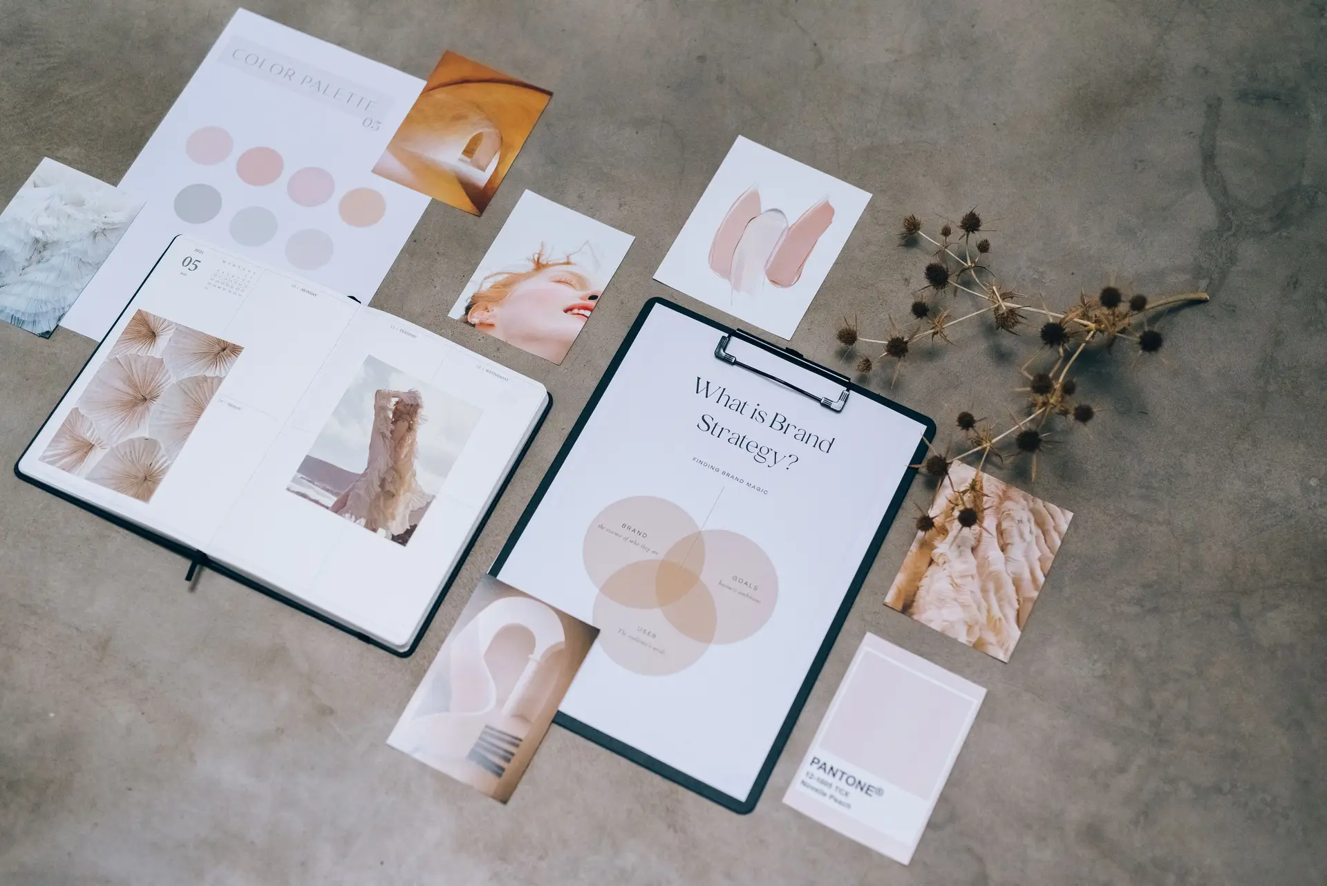 Branding collage